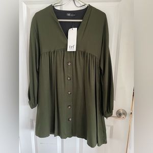 Green Zara Dress - new with tags